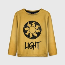 Детский лонгслив 3D Emblems Light