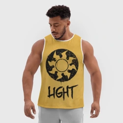 Мужская спортивная майка 3D Emblems Light - фото 2