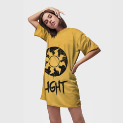 Платье-футболка 3D Emblems Light - фото 2