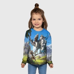 Детский лонгслив 3D Horizon Zero Dawn - фото 2