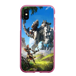 Чехол для iPhone XS Max матовый Horizon Zero Dawn