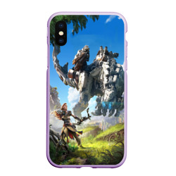 Чехол для iPhone XS Max матовый Horizon Zero Dawn