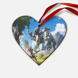 Деревянная игрушка Сердце Horizon Zero Dawn
