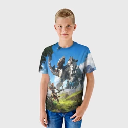 Детская футболка 3D Horizon Zero Dawn - фото 2