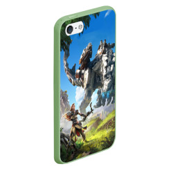 Чехол для iPhone 5/5S матовый Horizon Zero Dawn - фото 2