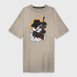 Платье-футболка хлопок Panda Gangster with tompson