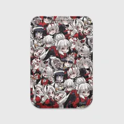 Картхолдер Magsafe магнитный Helltaker girls pattern
