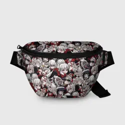 Поясная сумка 3D Helltaker girls pattern