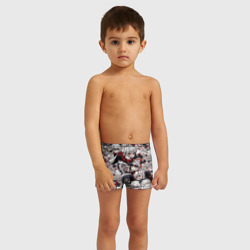 Детские купальные плавки 3D Helltaker girls pattern - фото 2