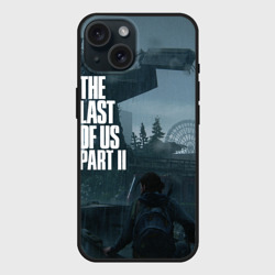 Чехол силиконовый для Apple iPhone 15 матовый The Last of Us - Ellie on the boat