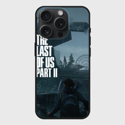 Чехол силиконовый для Apple iPhone 15 Pro матовый The Last of Us - Ellie on the boat