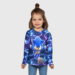 Детский лонгслив 3D Sonic - фото 2