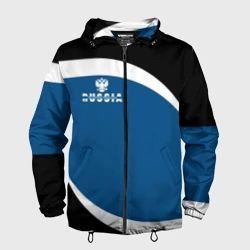 Мужская ветровка 3D Russia