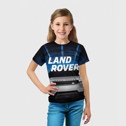 Детская футболка 3D Land Rover, цвет 3D печать - фото 5
