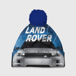 Шапка 3D c помпоном Land Rover