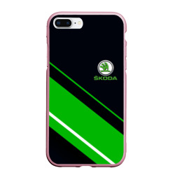 Чехол для iPhone 7Plus/8 Plus матовый Skoda