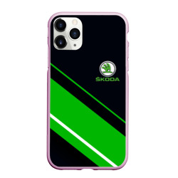 Чехол для iPhone 11 Pro Max матовый Skoda