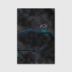 Обложка для паспорта матовая кожа Mazda