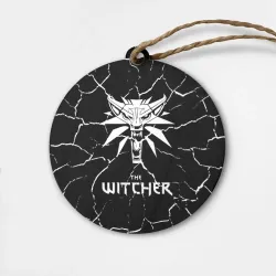 Деревянная игрушка круг The Witcher