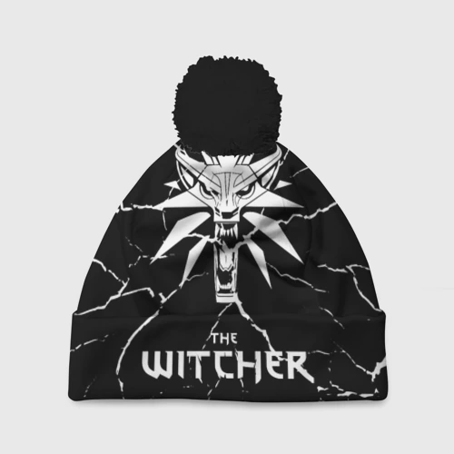 Шапка 3D c помпоном The Witcher
