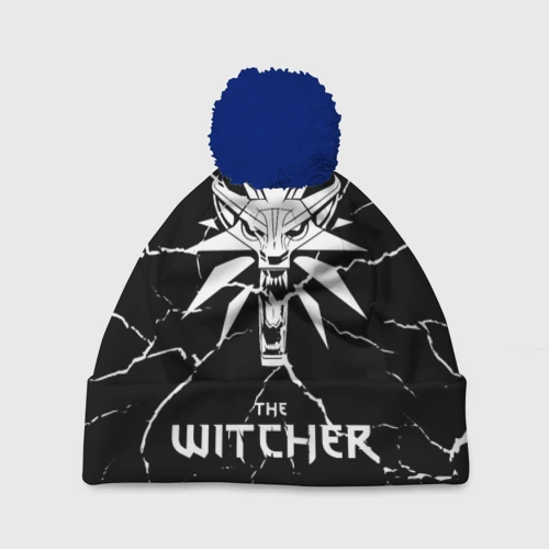Шапка 3D c помпоном The Witcher