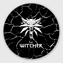 Круглый коврик для мышки The Witcher