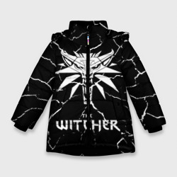 Зимняя куртка для девочек 3D The Witcher.