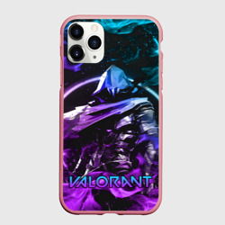 Чехол для iPhone 11 Pro Max матовый Valorant omen
