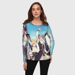 Женский лонгслив 3D Все песонажи Хвост Феи - фото 2