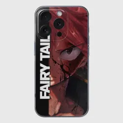 Чехол для iPhone 16 Pro Max силиконовый с защитой камеры Хвост Феи взгляд