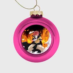 Ёлочный шар стеклянный/пластиковый Fairy Tail воинственный Нацу