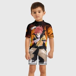 Детский купальный костюм 3D Fairy Tail воинственный Нацу - фото 2