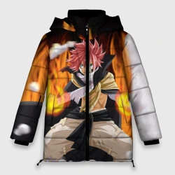 Женская зимняя куртка Oversize Fairy Tail воинственный Нацу