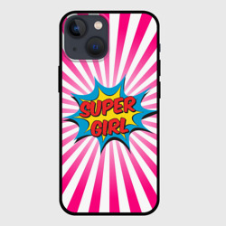 Чехол для iPhone 13 mini Super Girl