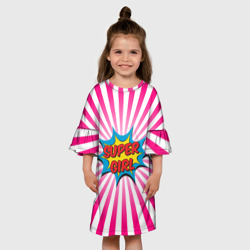 Детское платье 3D Super Girl - фото 2