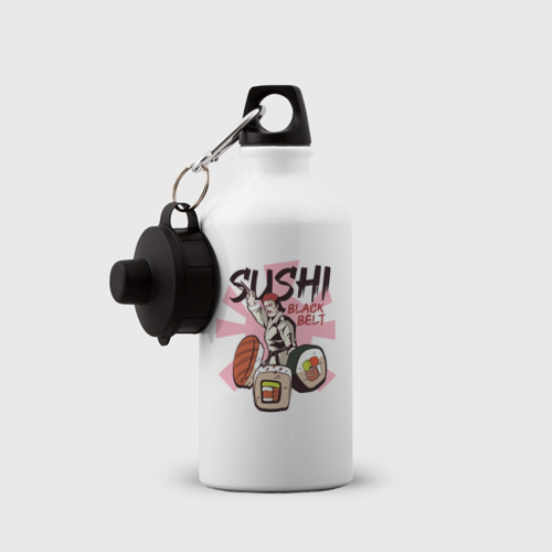 Бутылка спортивная Черный пояс по суши - фото 3