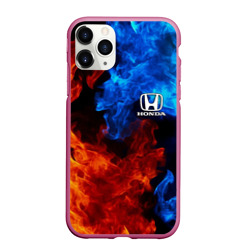 Чехол для iPhone 11 Pro Max матовый Honda