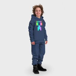 Детский костюм хлопок Oversize Minecraft Creeper - фото 2