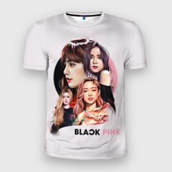 Мужская футболка 3D Slim Blackpink