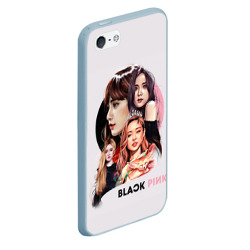 Чехол для iPhone 5/5S матовый Blackpink - фото 2