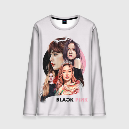 Мужской лонгслив 3D Blackpink, цвет 3D печать