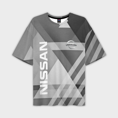 Мужская футболка oversize 3D Nissan, цвет 3D печать