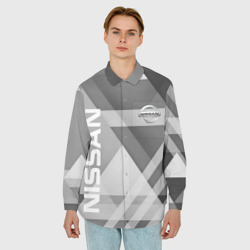 Мужская рубашка oversize 3D Nissan - фото 2