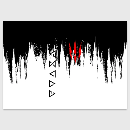 Поздравительная открытка The Witcher