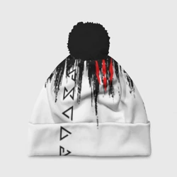 Шапка 3D c помпоном The Witcher