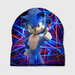 Шапка 3D Sonic тычет пальцем