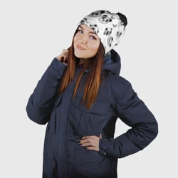 Шапка 3D c помпоном Панды - фото 2