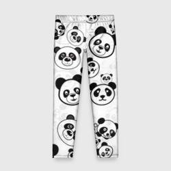 Детские леггинсы 3D Панды