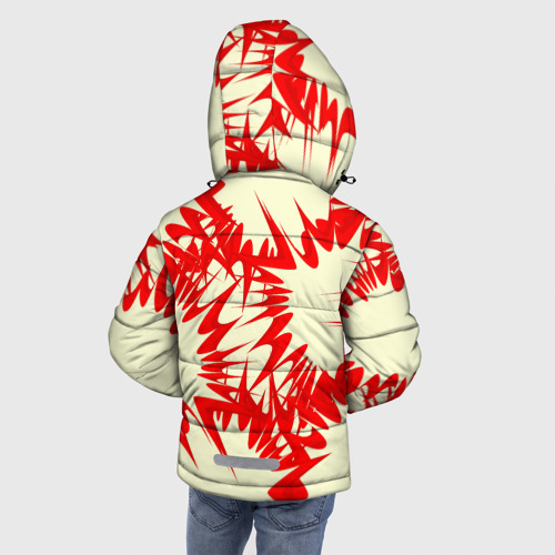 Зимняя куртка для мальчиков 3D с принтом Brawl Stars Dynamike, вид сзади #2