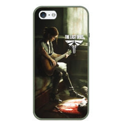 Чехол для iPhone 5/5S матовый The Last of Us 2 Одни из Нас 2 Элли